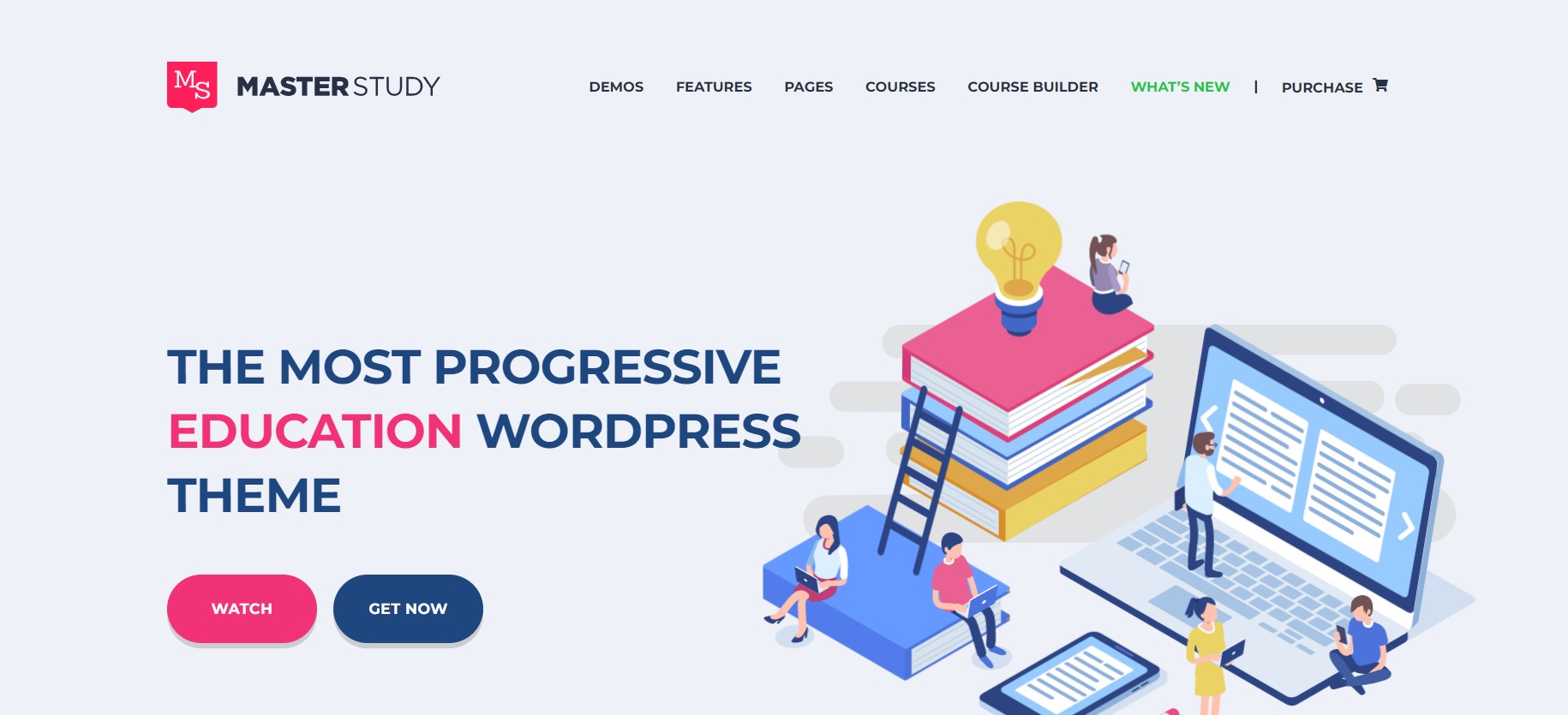 tema wordpress di formazione per masterstudy