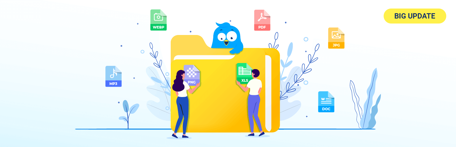pda-filebird-organize-wordpress-медиа-в-папках