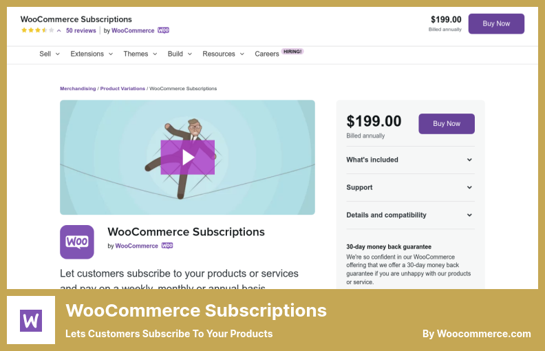 WooCommerce 구독 플러그인 - 고객이 귀하의 제품을 구독할 수 있습니다.