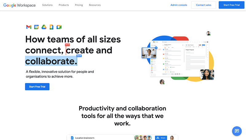 2022 年 5 家廉價電子郵件託管和服務提供商 4 google workspace 13