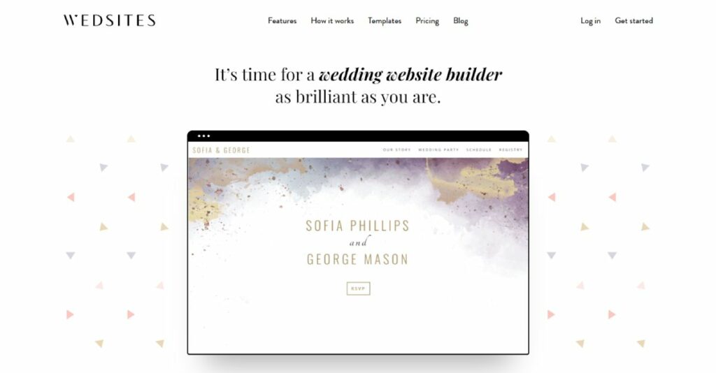 wedsite 結婚式のウェブサイトビルダー