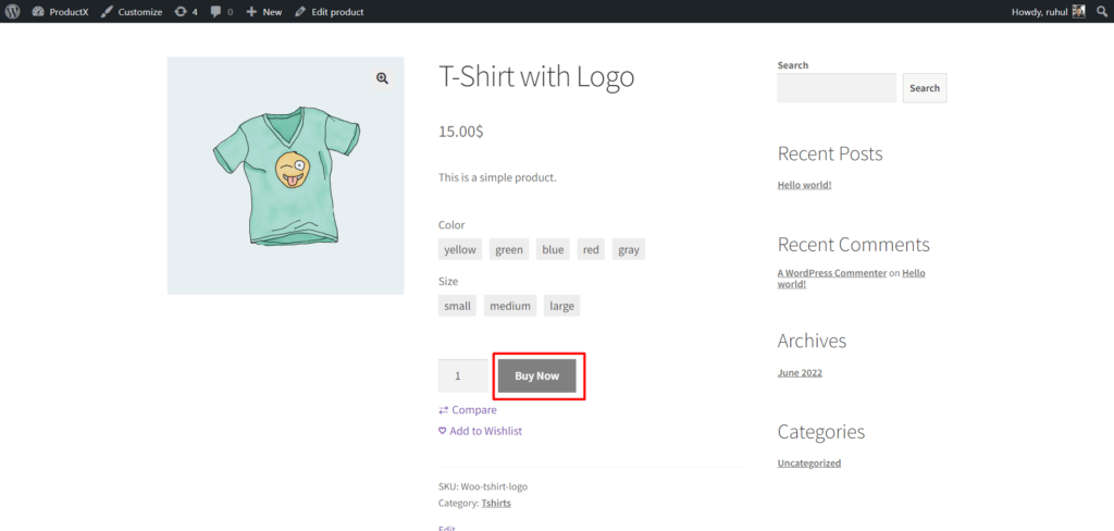 So passen Sie die WooCommerce-Schaltfläche „In den Warenkorb“ an 4 Changed Add to Cart Text in Product Page