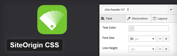 CSS-плагин SiteOrigin для WordPress