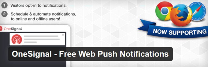 البرنامج المساعد OneSignal WordPress