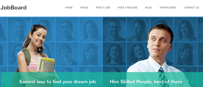 JobBoard - 응답 작업 및 이력서 시장 WordPress 테마