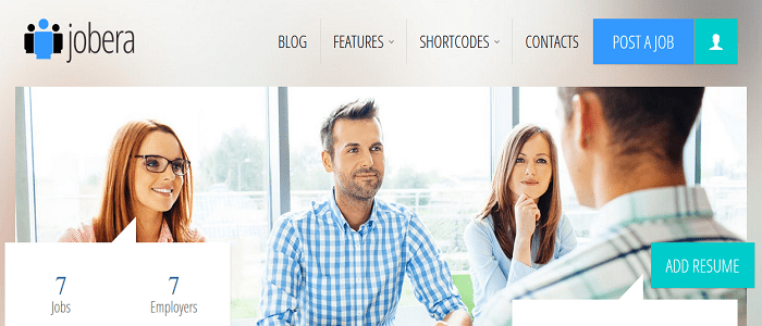 Jobera - Job Portal WordPress 테마