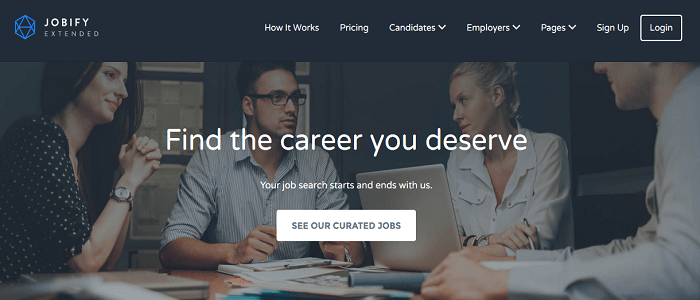 Jobify - WordPress 작업 게시판 테마