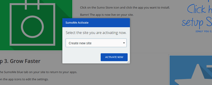 Activer la capture d'écran du site