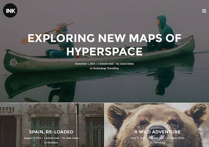 Mürekkep, Blog Teması, Blogcular, WordPress Teması