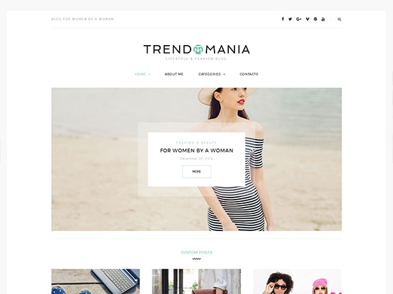 Motyw Trendomania WordPress