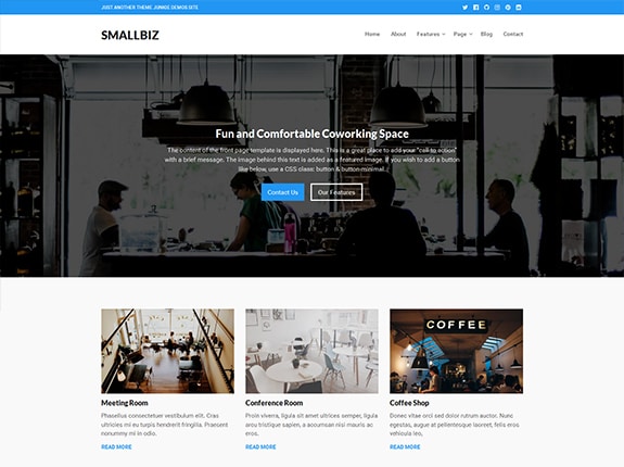 Motyw WordPress Smallbiz
