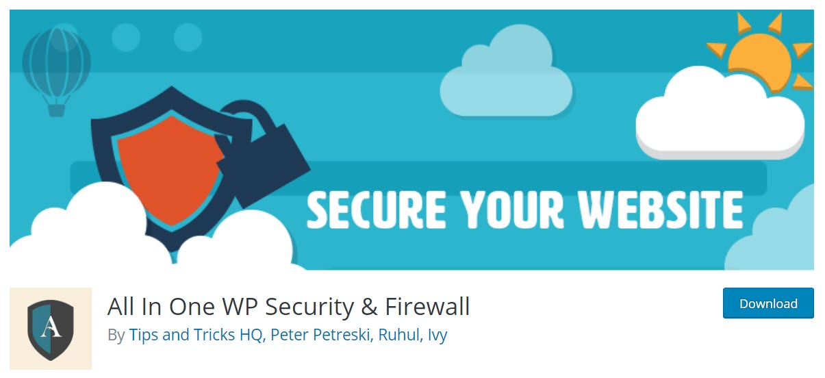 Скорость страницы WordPress — все в одном WP Security and Firewall