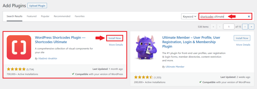 Shortcodes Ultimate para adicionar dicas de ferramentas