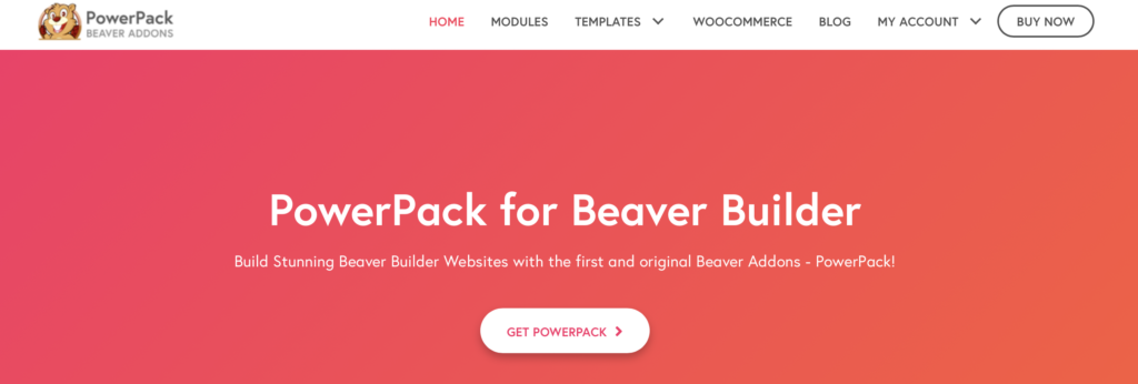 Beaver Builder 附加组件的 PowerPack