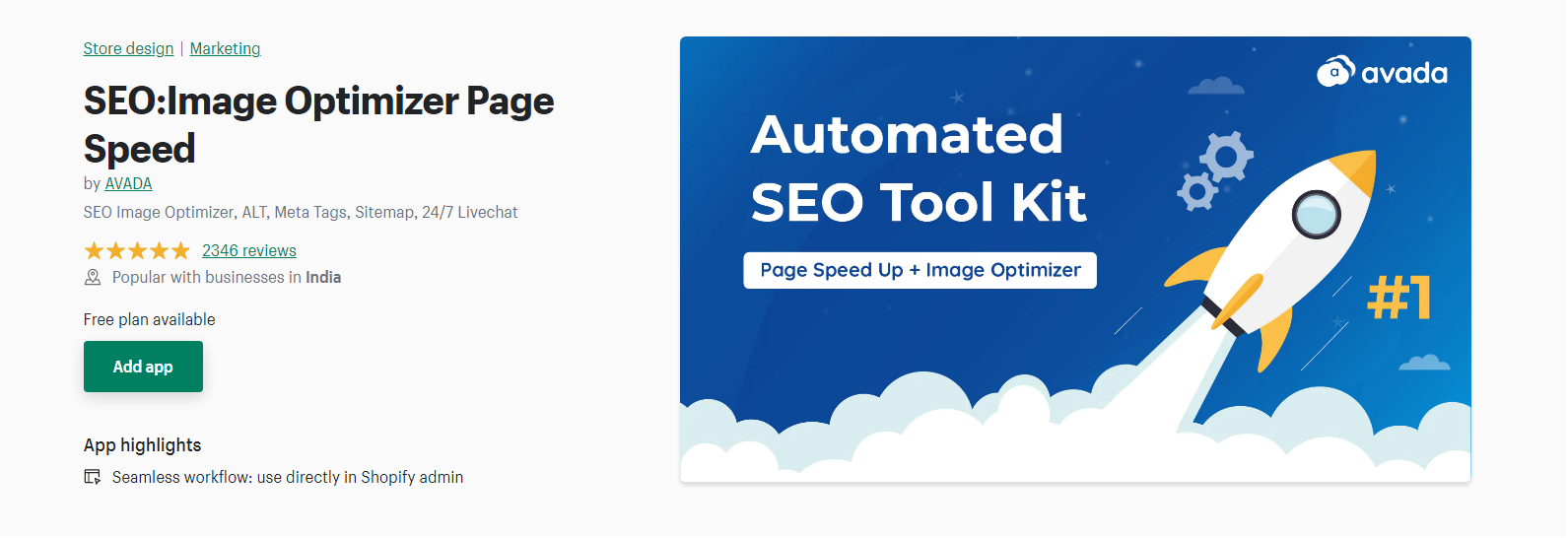 Avada SEO - shopify 画像リサイザー