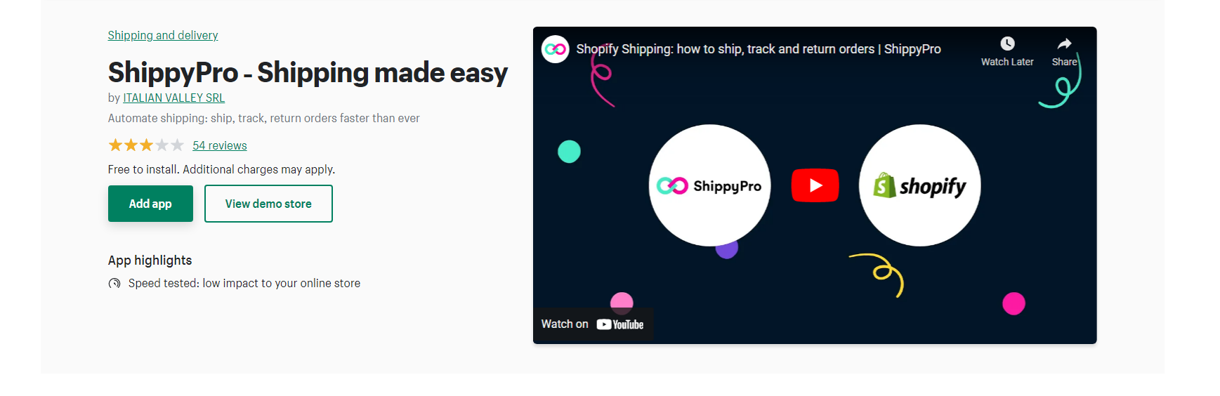 ShippyPro - Shopify 返品アプリ