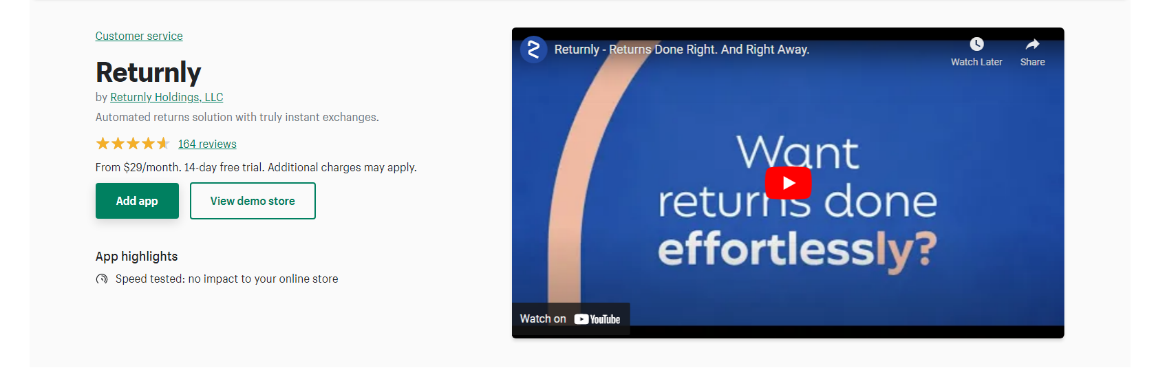 Returnly - Shopify 返品アプリ
