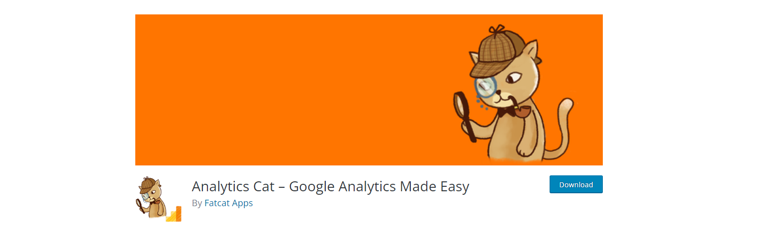Analytics Cat - WordPress google analitik eklentileri