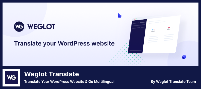Weglot 翻译插件 - 翻译您的 WordPress 网站并使用多语言