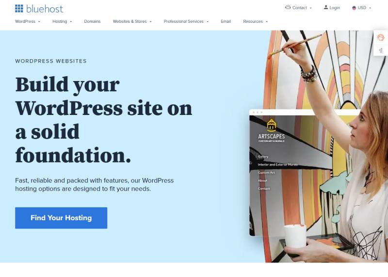 Examen Bluehost