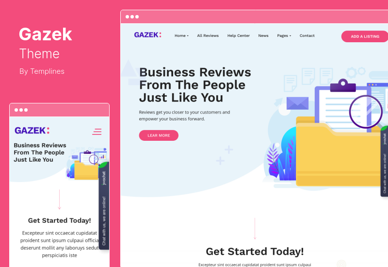 Gazek Theme - Tema de WordPress para revisión y membresía