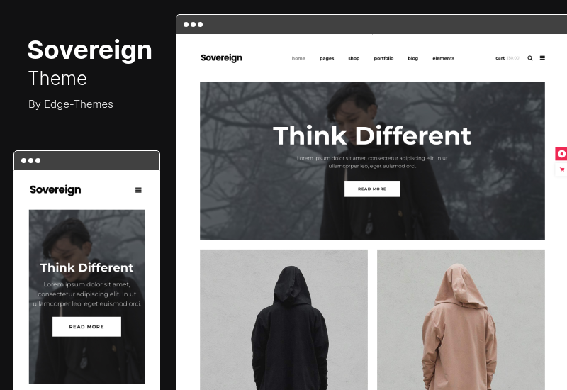 Tema Berdaulat - Tema WooCommerce Toko Pakaian & Fashion Minimal