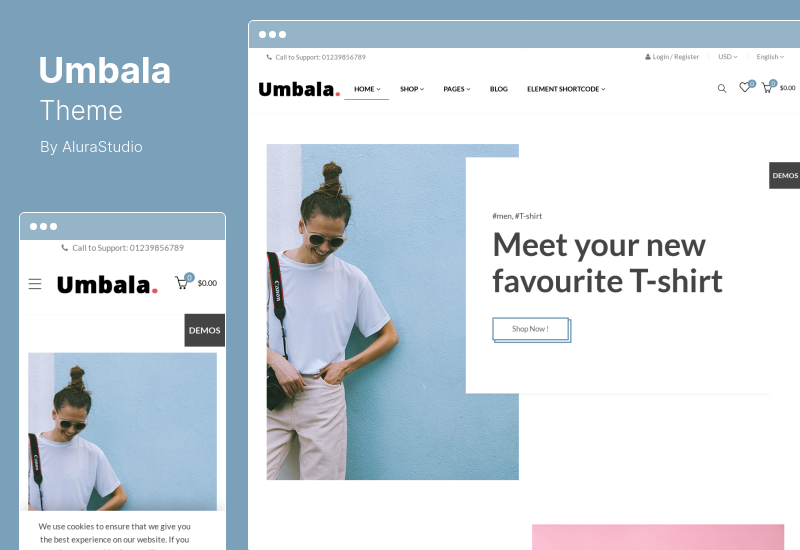 Tema Umbala - Tema WooCommerce Toko Fashion & Pakaian