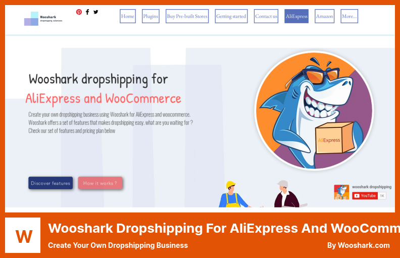 WooShark 플러그인 - 나만의 Dropshipping 비즈니스 만들기