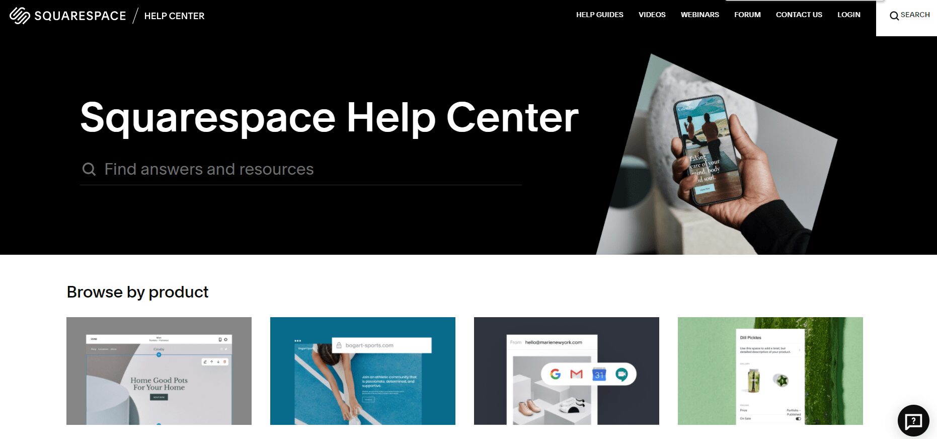 Squarespace-Hilfe unterstützen