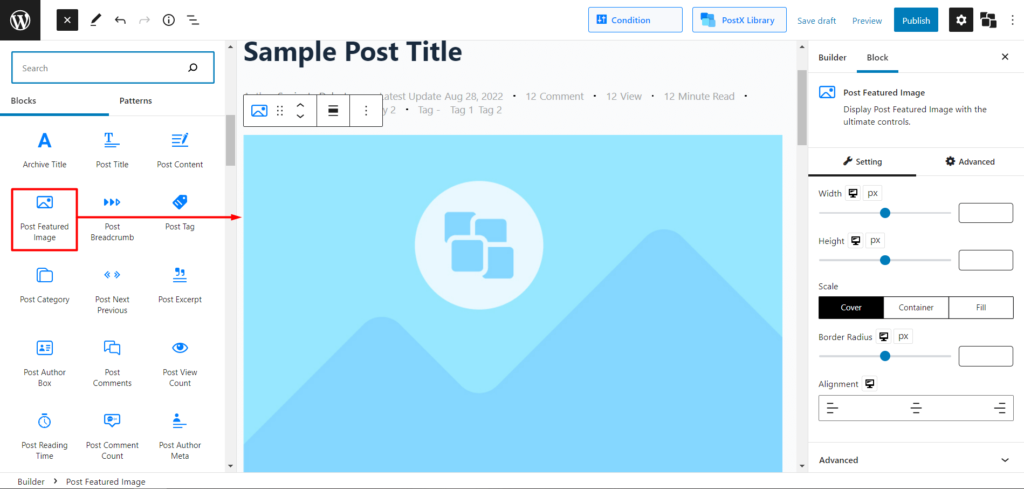 Cómo crear y personalizar la plantilla de publicación de WordPress 4 Post Featured Image