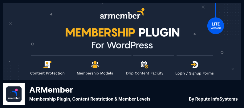 ARMember Plugin - المكون الإضافي للعضوية وتقييد المحتوى ومستويات الأعضاء