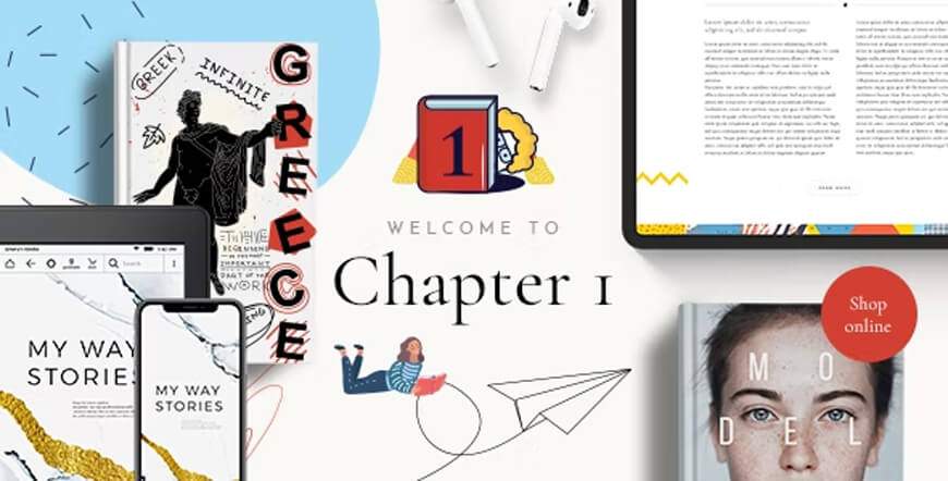 ChapterOne - 서점 WordPress 테마