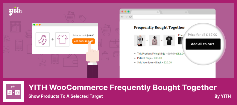 YITH WooCommerce 經常一起購買的插件 - 向選定的目標展示產品