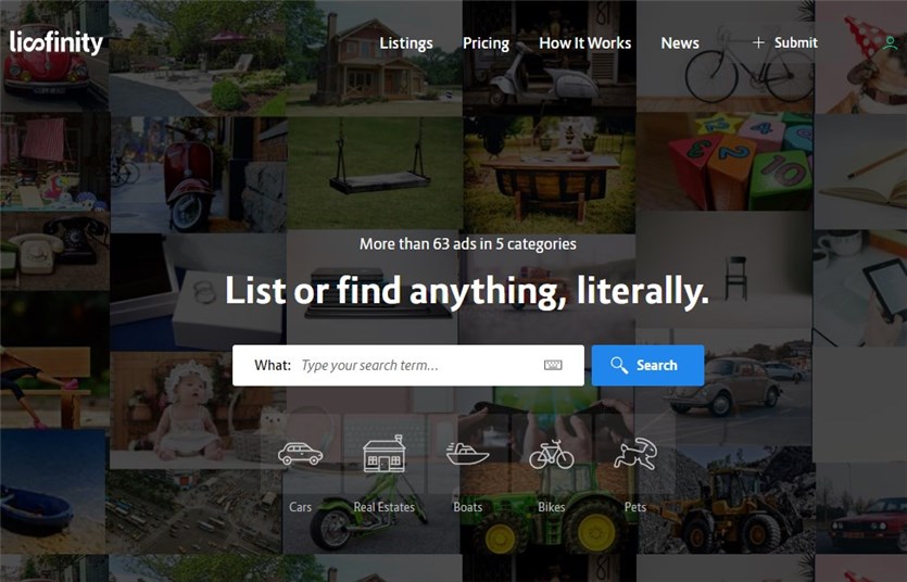 Lisfinity en iyi listeleme dizini temaları wordpress.