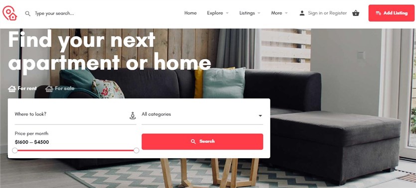 MyListing dizini ve listeleme teması