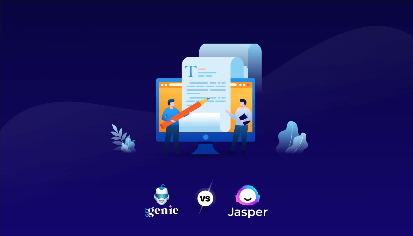 เทมเพลตที่หลากหลาย Jasper vs GetGenie AI