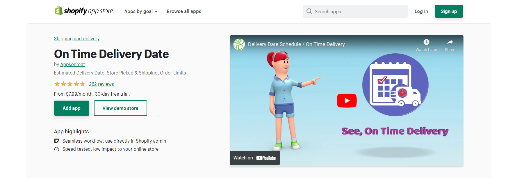 정시 배달 날짜 - Shopify 배달 날짜 앱