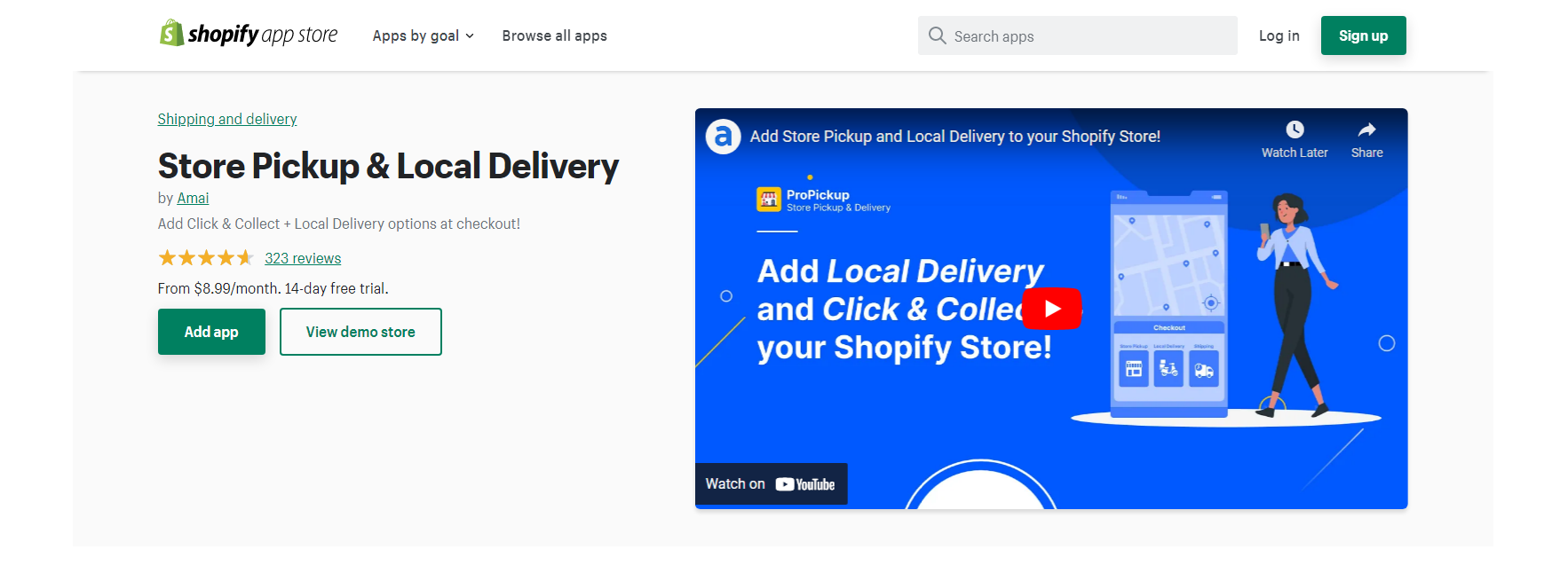 매장 픽업 및 배송 - Shopify 배송 날짜 앱