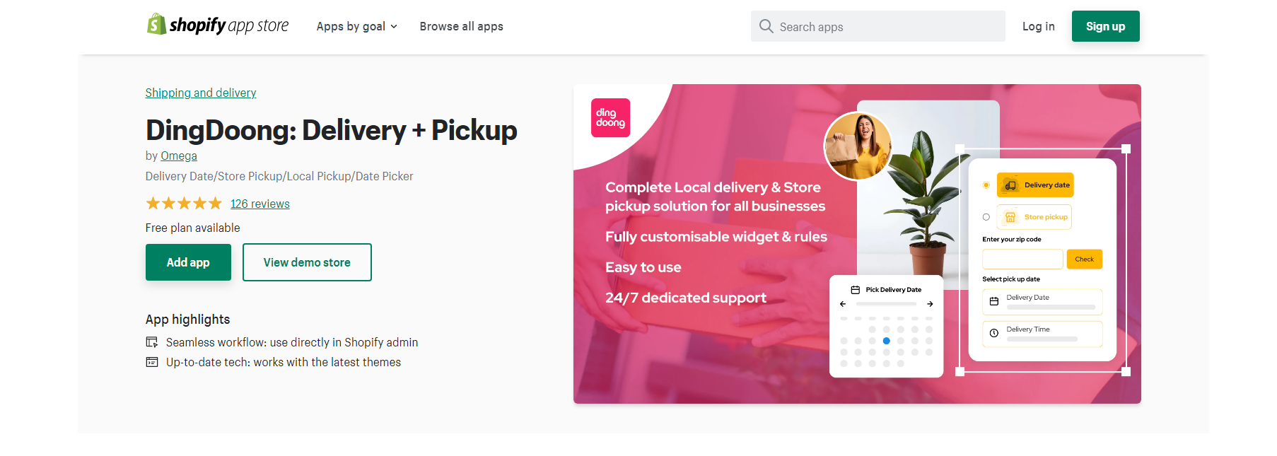DingDoong - Shopify 배달 날짜 앱