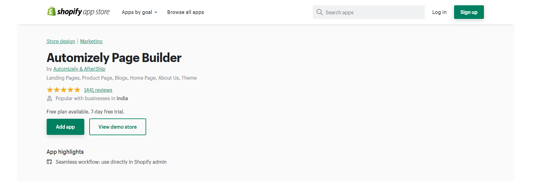 Automizely Page Builder - Shopify باني الصفحة