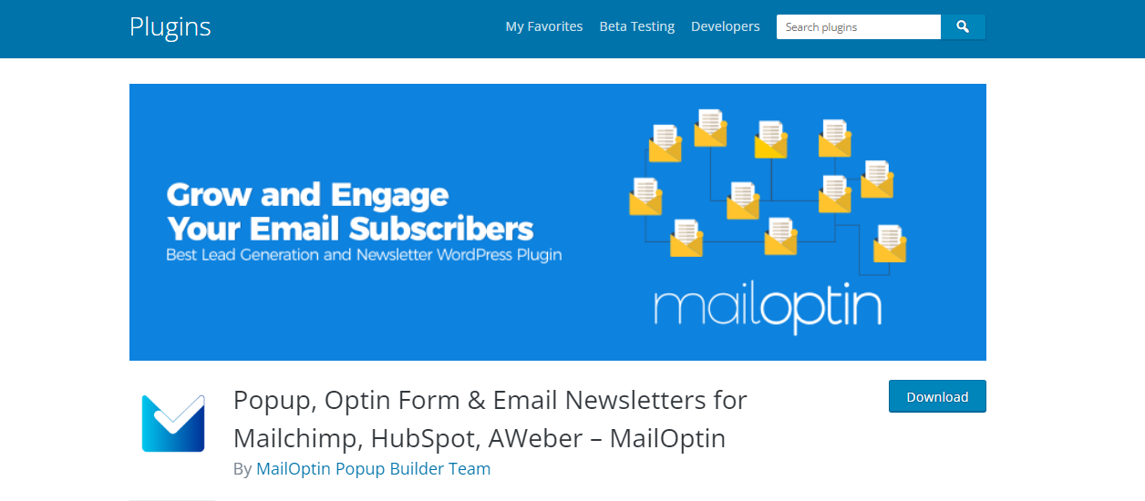MailOptin - WordPress 팝업 플러그인