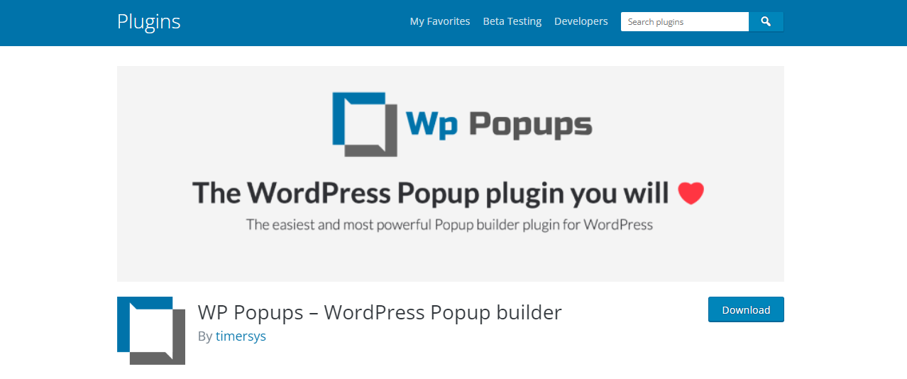 WP 팝업 - WordPress 팝업 플러그인