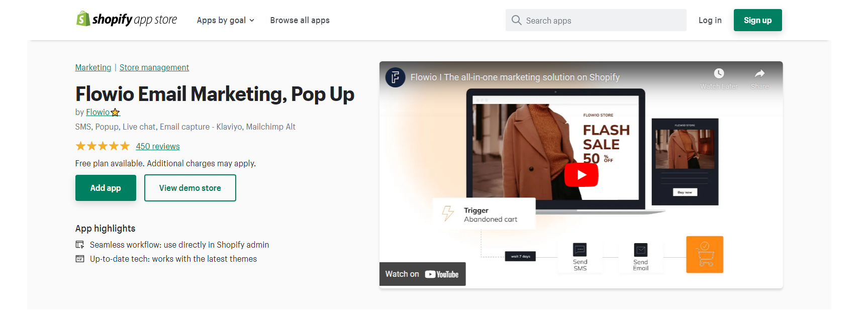 Flowio - Shopify تطبيق الدردشة الحية
