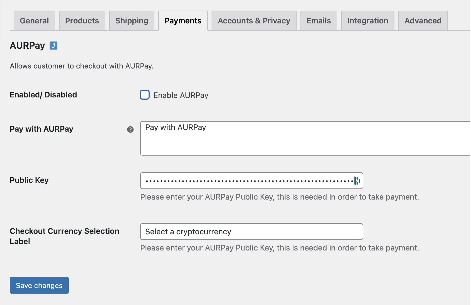 Installation des Aurpay-Plugins