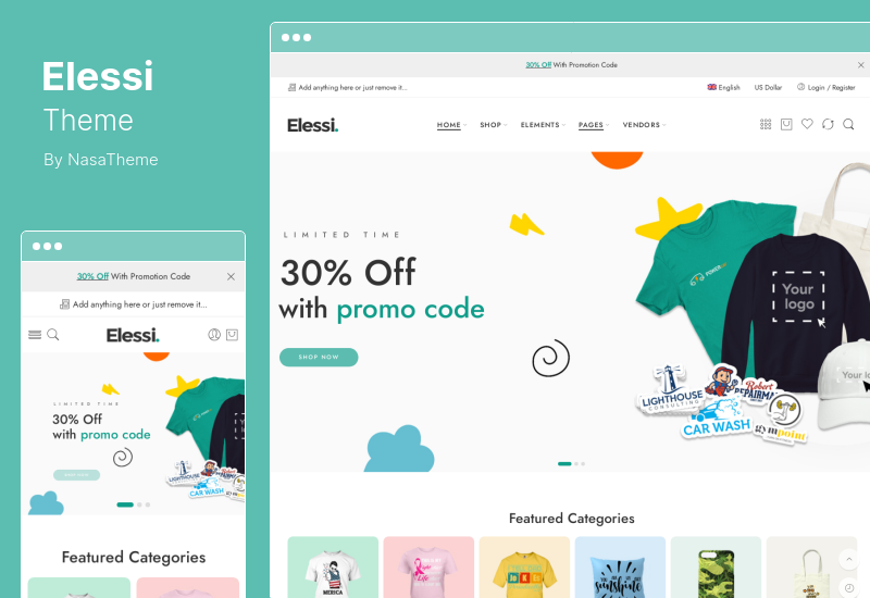 Thème Elessi - Thème WordPress AJAX WooCommerce