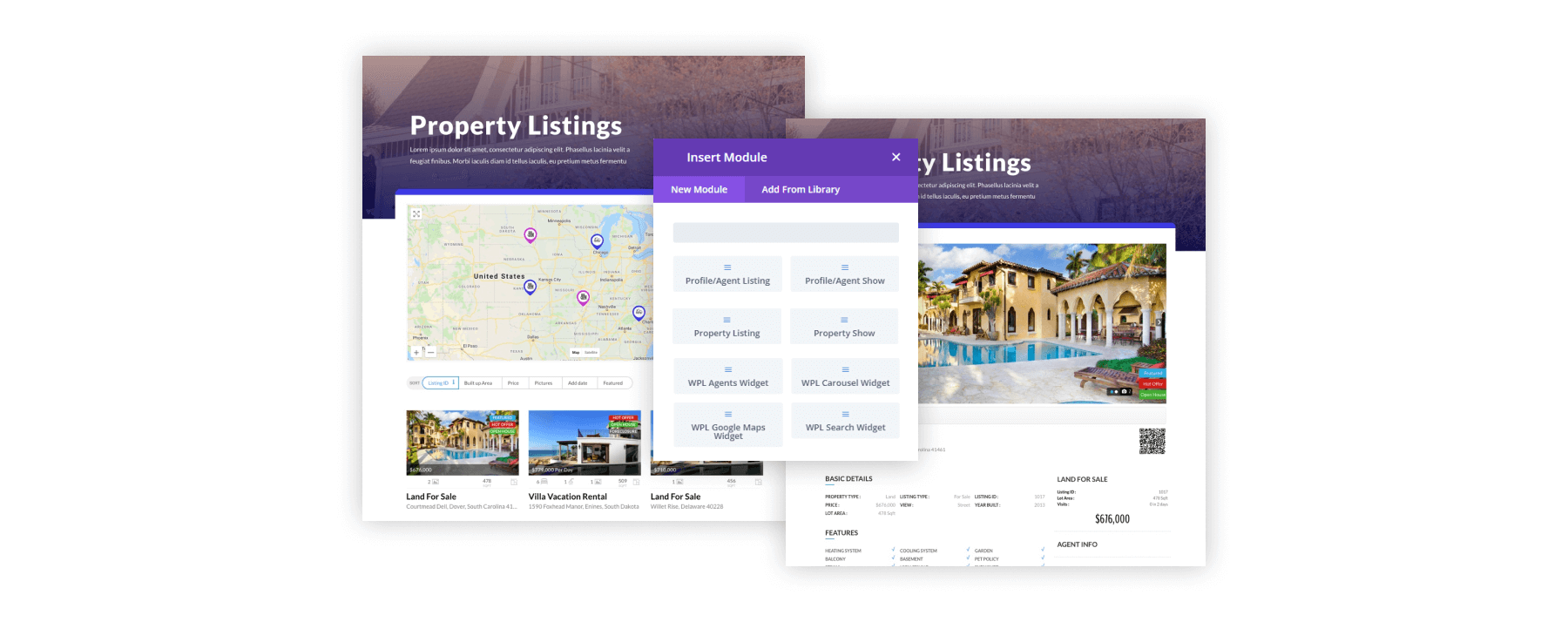 realtyna wpl divi التكامل