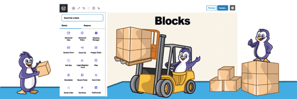 2022년 WordPress를 위한 14가지 유용한 블록 플러그인 5 block plugins wordpress