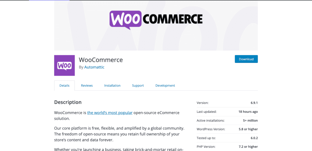 Плагин WooCommerce