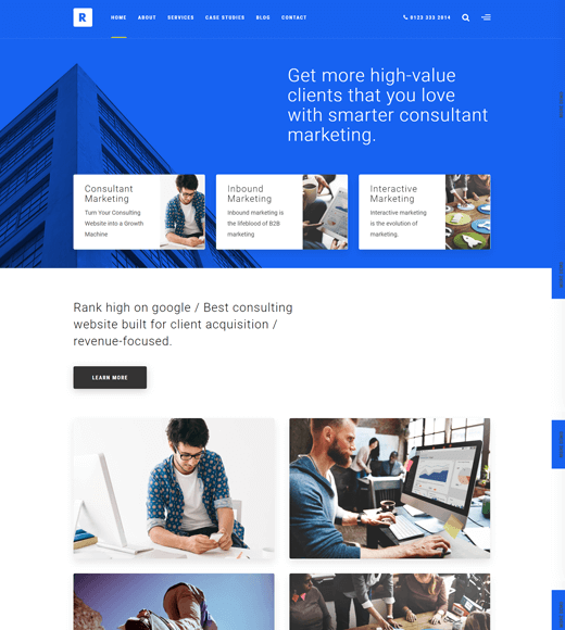 ロイヤル WordPress テーマのデモ