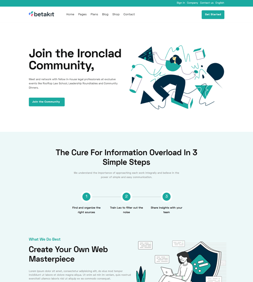 BetaKit デジタル WordPress テーマ